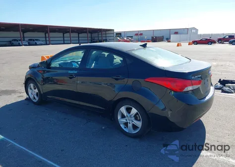 2013 Hyundai Elantra Gls z USA, uszkodzony, nr VIN 5NPDH4AE9DH371369